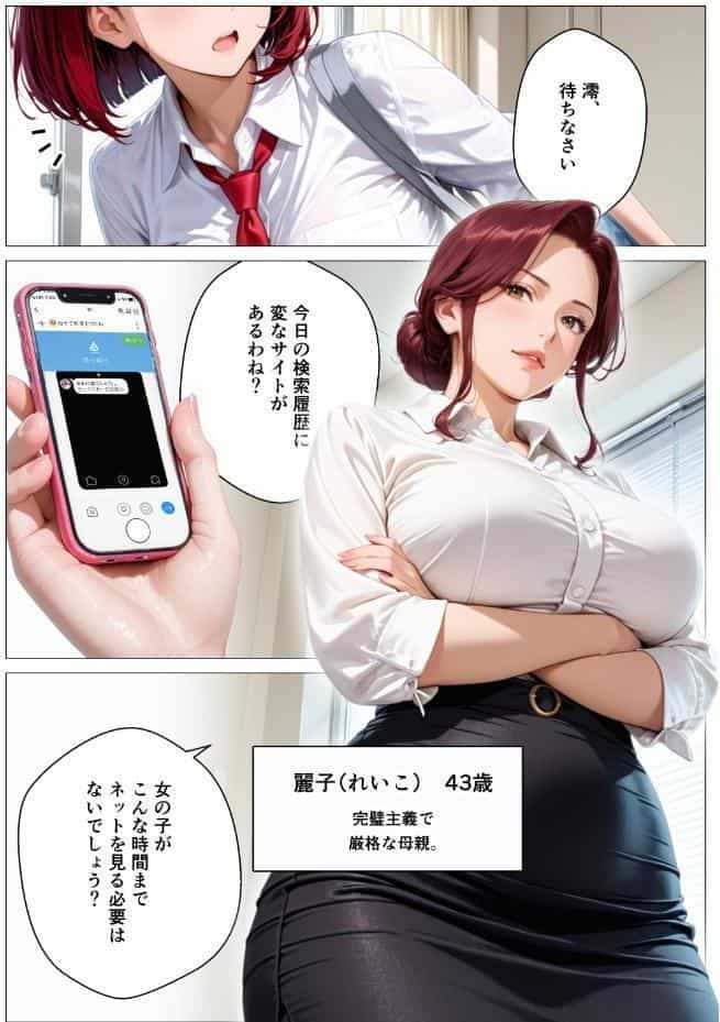 家族乗っ取り計画 〜厳格母を完全支配し家族を乗っ取ってみた〜（1）（単話）【モザイク版】